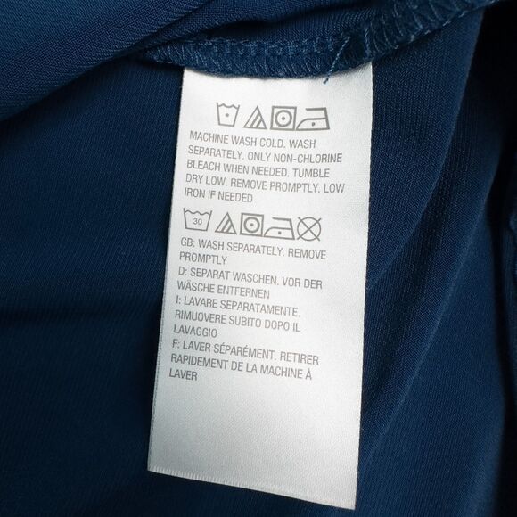 Susan Graver Everyday Liquid Knit Sleeveless Top Two Way Cowl Womens 4X Blue - Picture 11 of 13